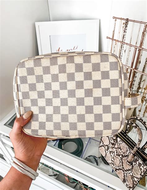 louis vuitton toiletry pouch dupe|louis vuitton wristlet pouch.